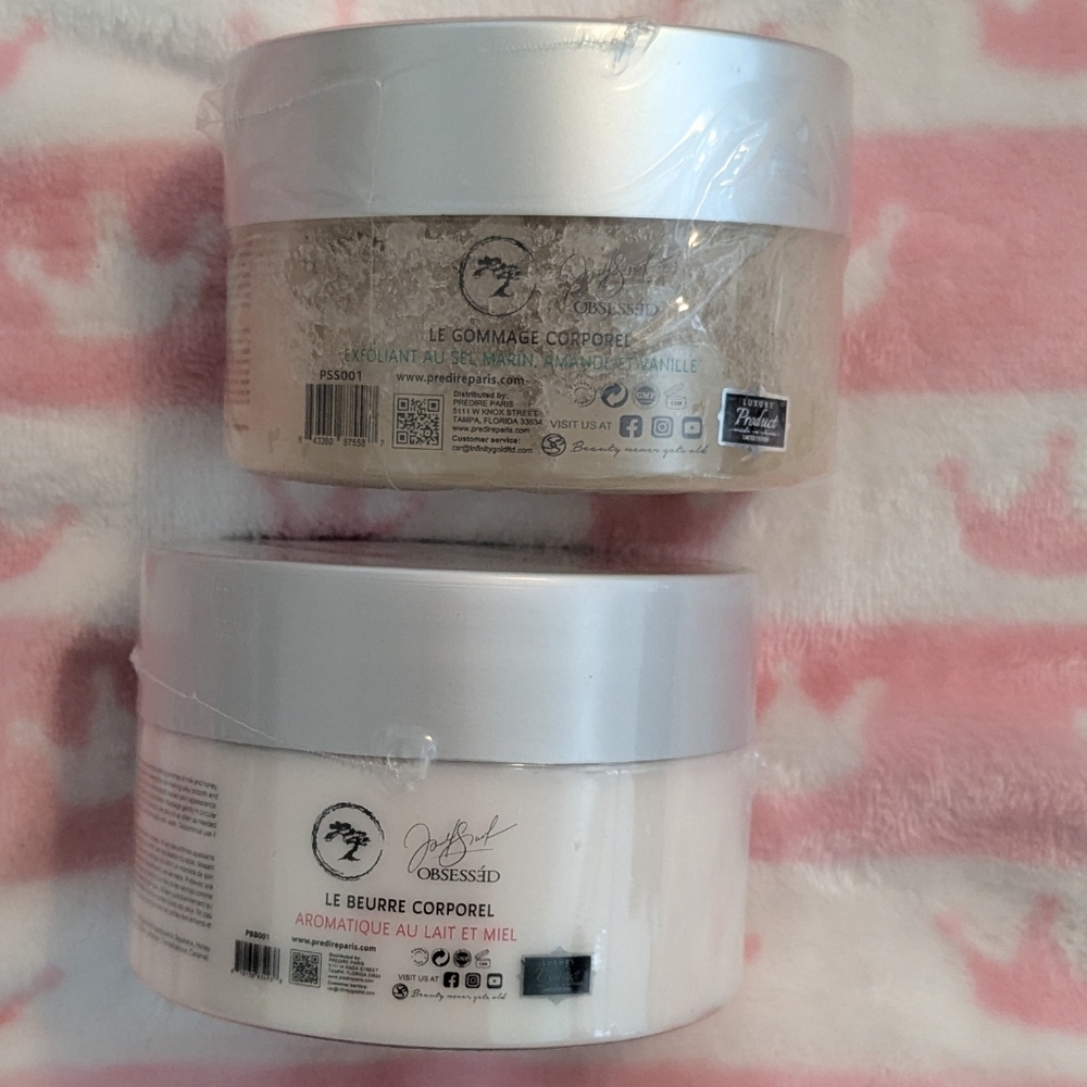 Milk & Honey Body Butter Almond Vanilla Sea Salt Scrub Predire Skincare Lot Set - Picture 4 of 11